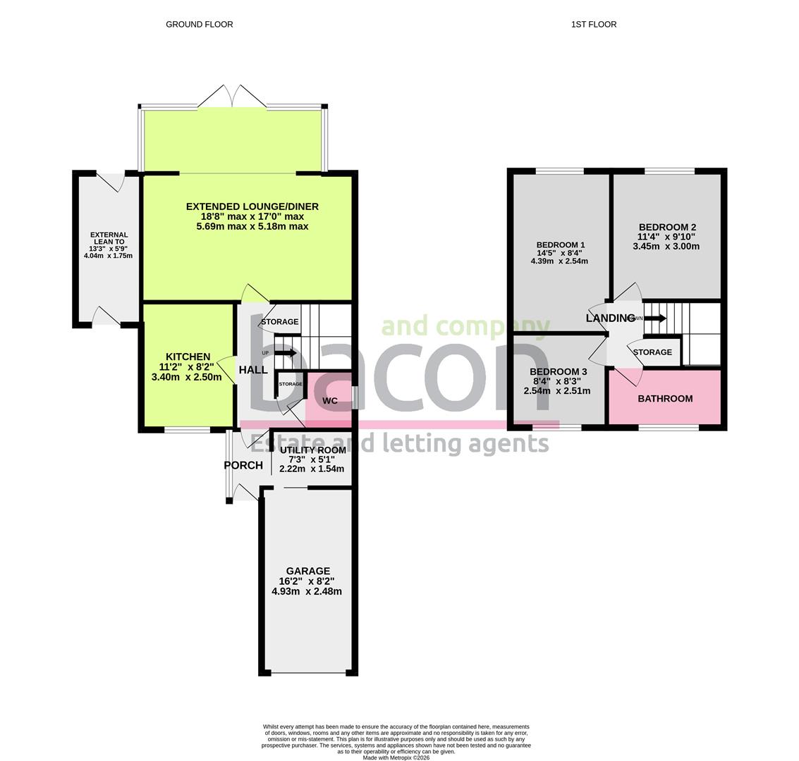 Floor Plan | House - End Terrace | Cumberland Road, Angmering, BN16 | For Sale